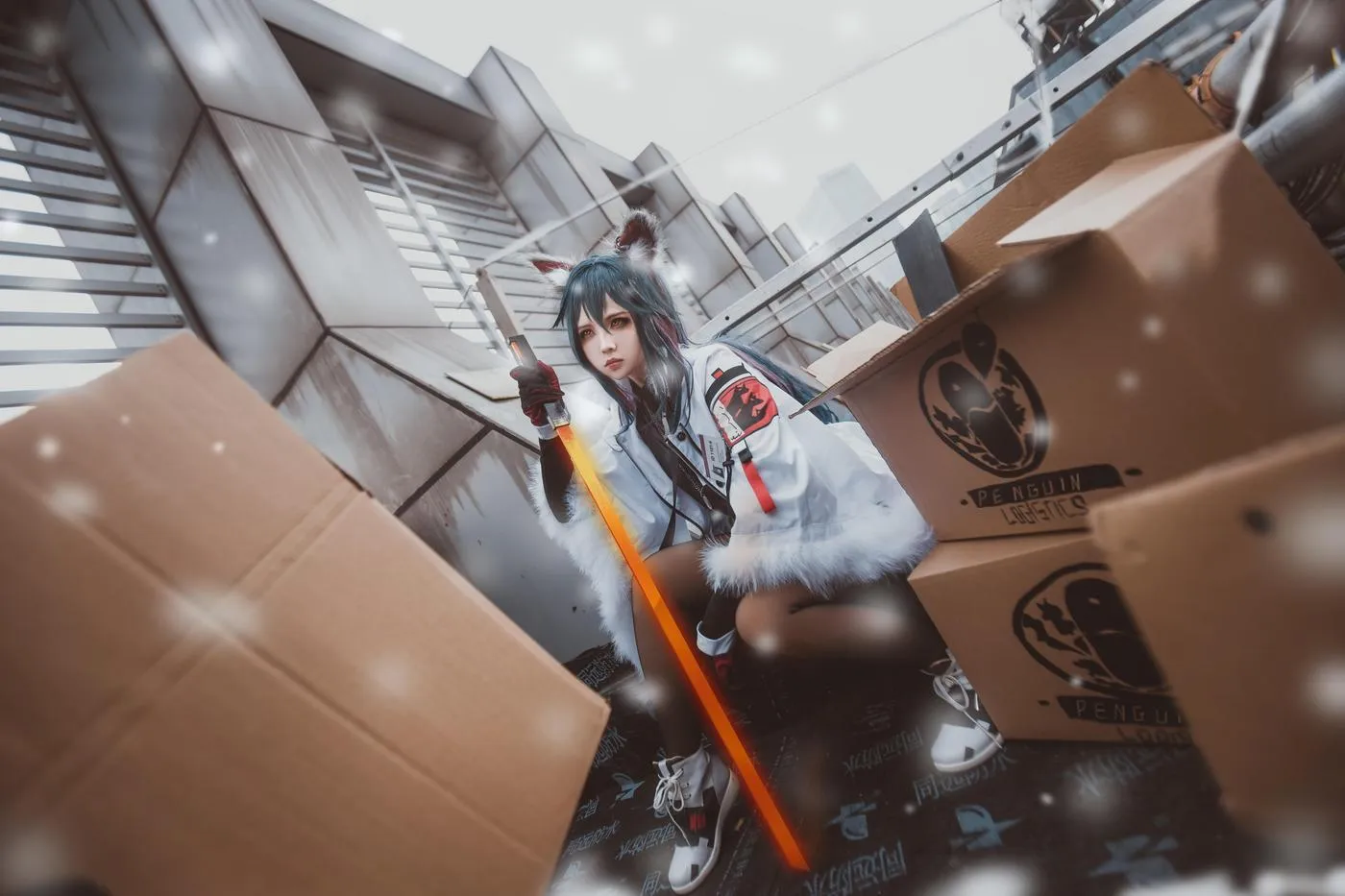渊秧 – NO.16 明日方舟-德克萨斯-寒冬信使 [8P]插图7
